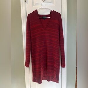 Pendleton Hooted Sweater Dress Small bin3